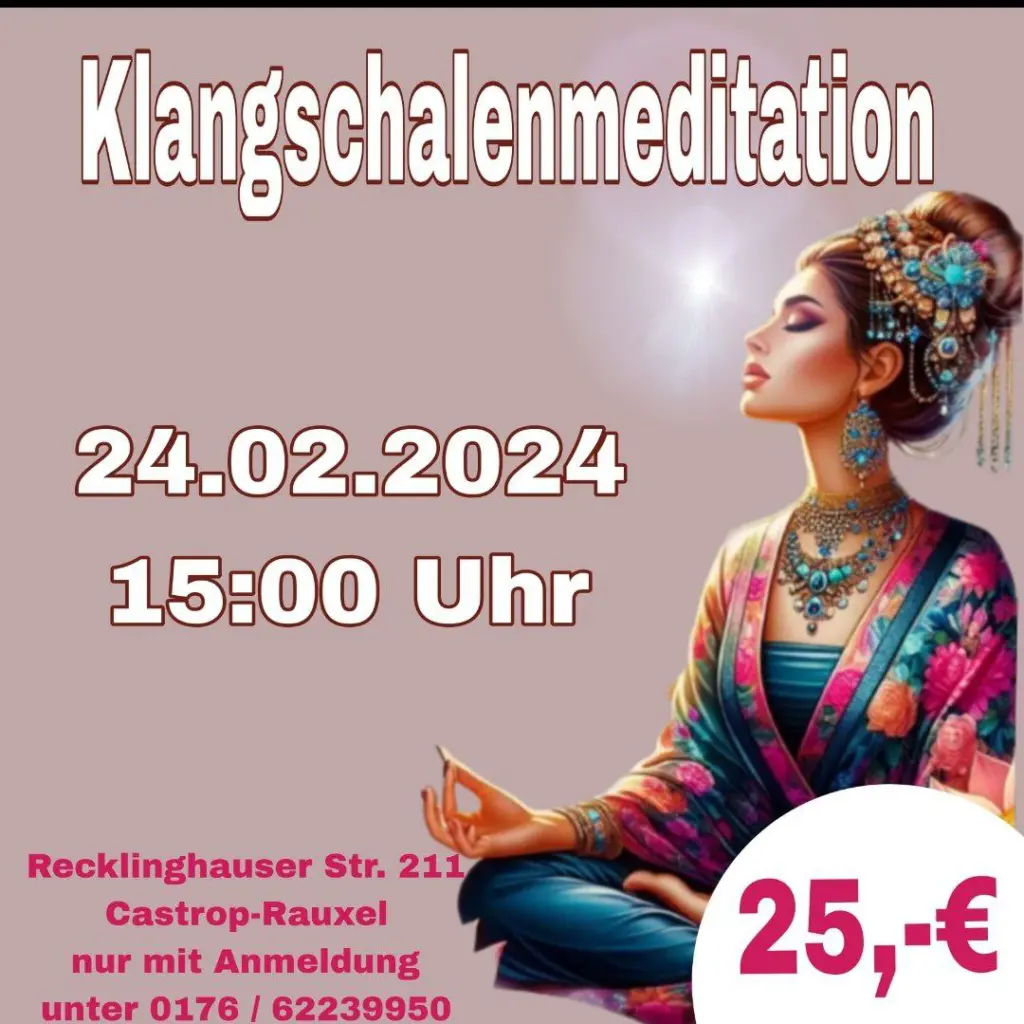 Klangschalenmeditation